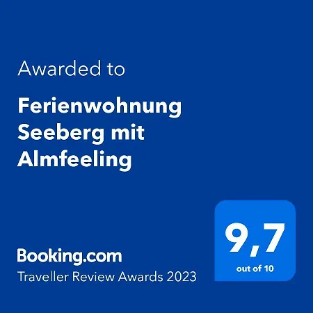 Seeberg Mit Almfeeling